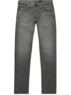 AG JEANS - Tellis Slim-Fit Stretch-Denim Jeans - Gray