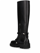 VALENTINO GARAVANI - 40mm Roman Stud Leather Tall Boots