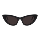 Saint Laurent Black Feminine Narrow Lily Sunglasses