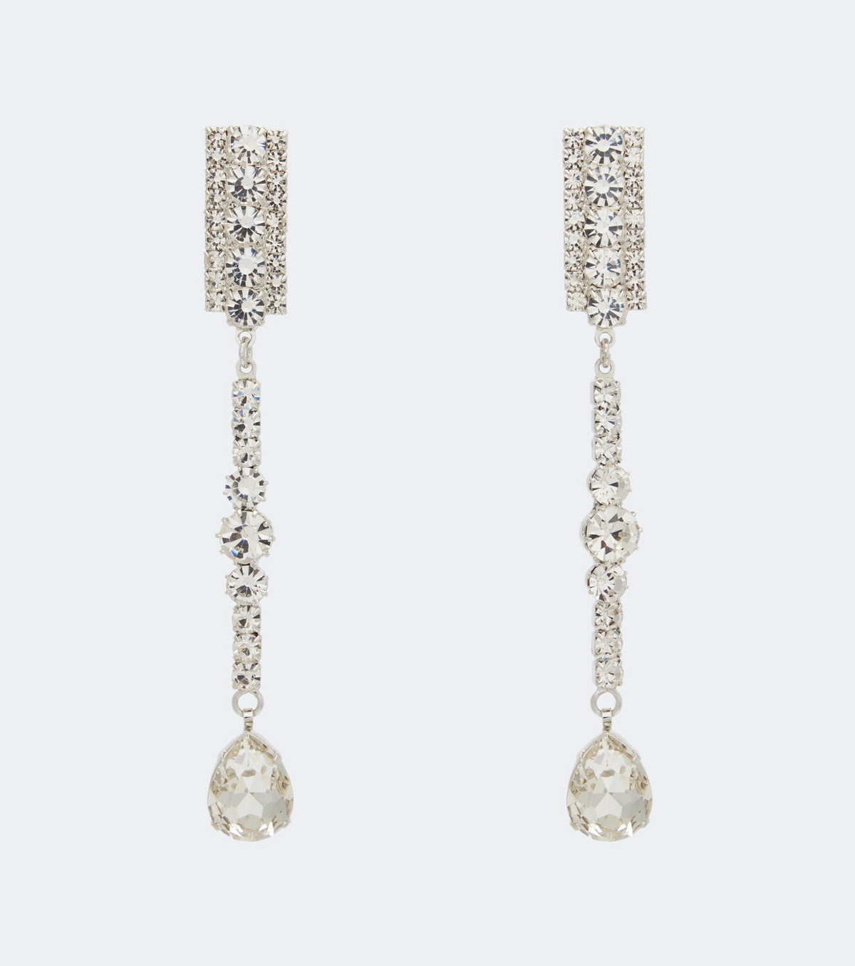 Magda Butrym Crystal-embellished drop earrings