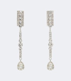 Magda Butrym Crystal-embellished drop earrings