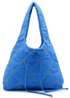 Damson Madder Roisin Quilted Hobo bag - Blue - One Size