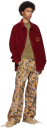 drew house Multicolor Printed Cargo Pants
