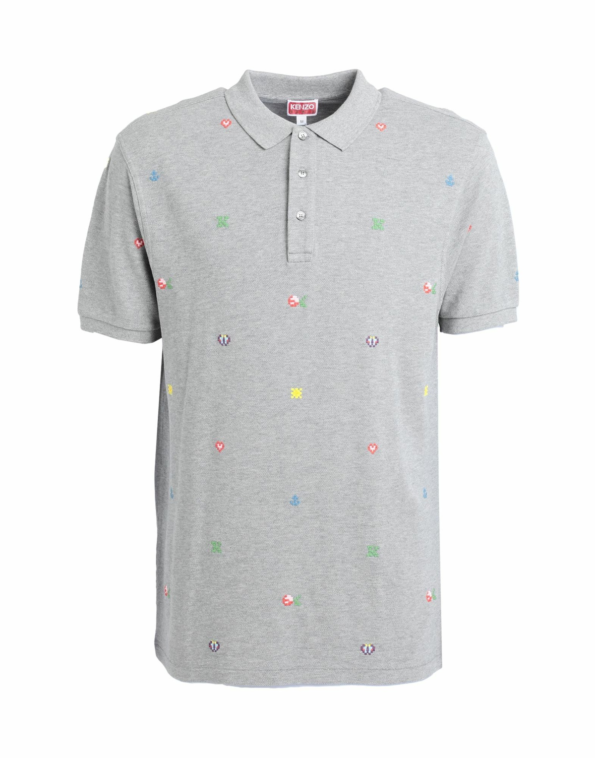 Kenzo Mens Polo shirt in Grey