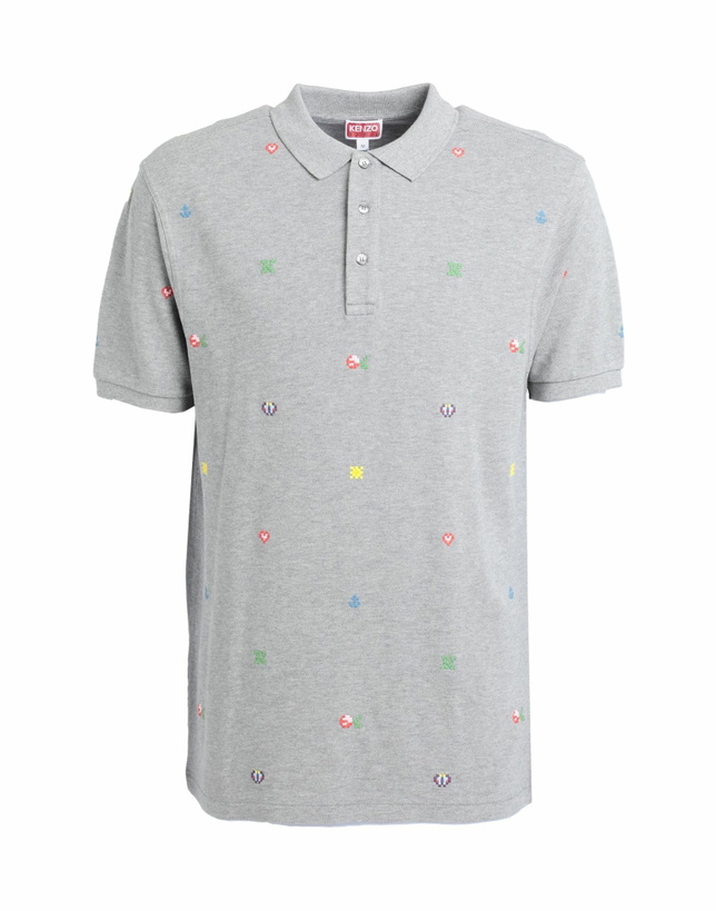 Photo: Kenzo Mens Polo shirt in Grey