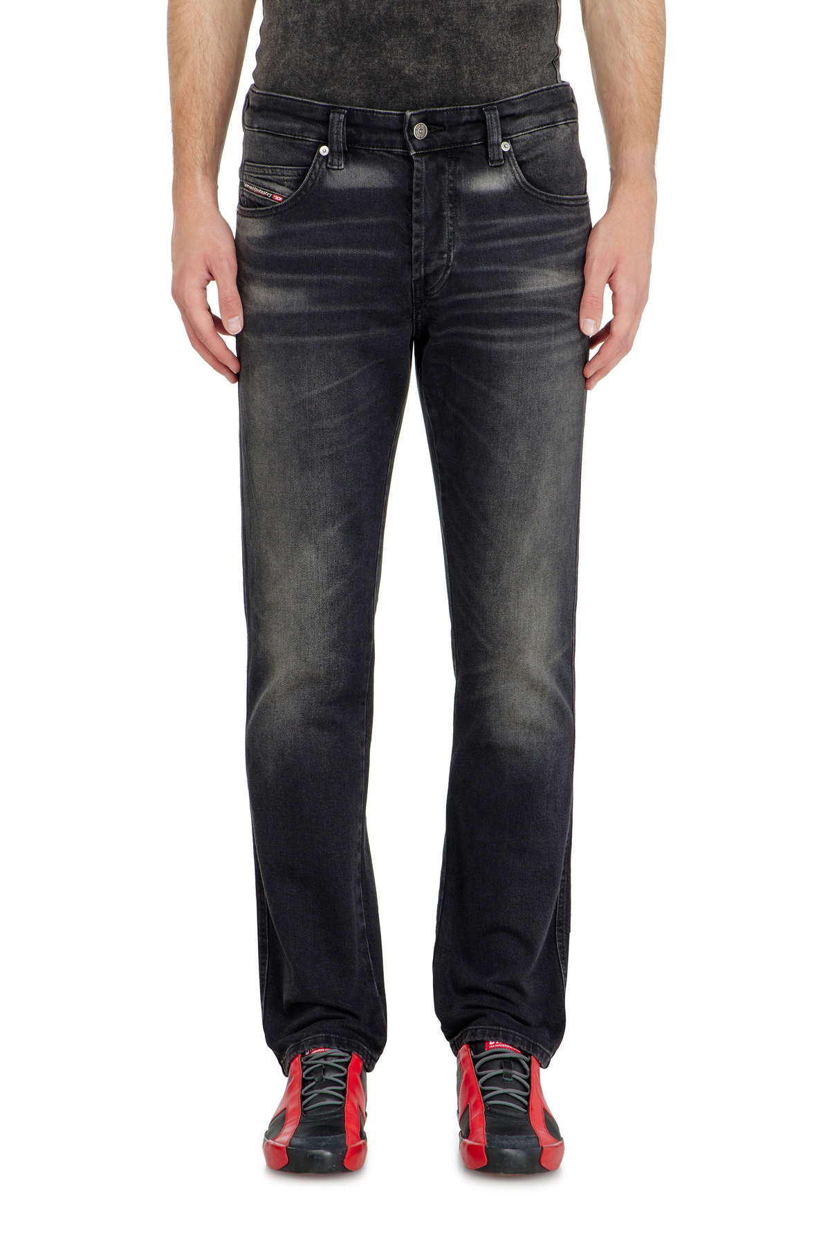 Diesel Slim Jeans Regular Waist 1993 D-Vyl - Jeans Mens in Black