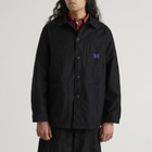 Needles Men's Reversed Sateen Coverall Jacket in Black