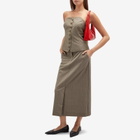 Samsøe Samsøe Women's Satove Midi Skirt in Bungee Cord