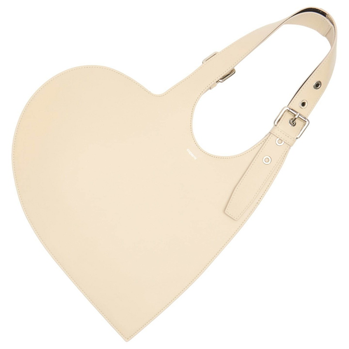 Photo: Coperni Women's Belt Heart Tote in Beige 