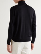 Thom Sweeney - Merino Wool Rollneck Sweater - Blue