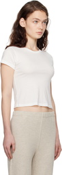 ÉTERNE Off-White Short Sleeve Baby T-shirt
