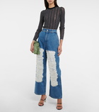 Loewe - Flamenco Mini leather clutch