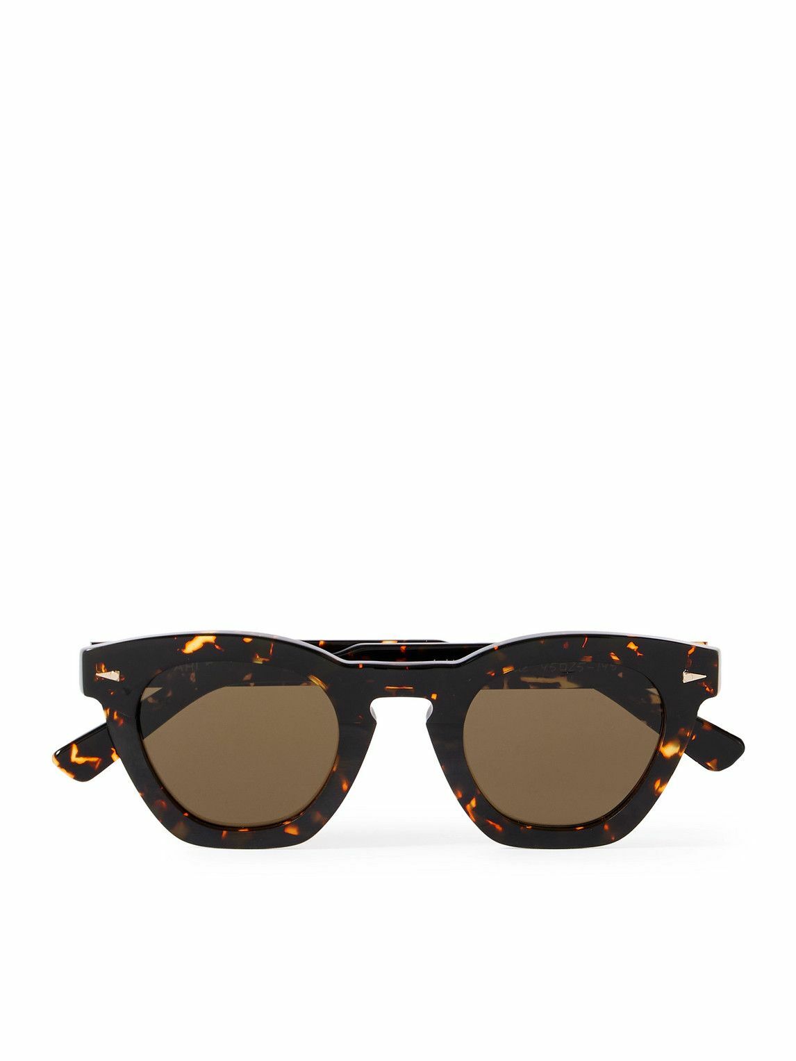 AHLEM - Montorgueil Round-Frame Tortoiseshell Acetate Sunglasses