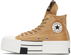 Rick Owens DRKSHDW Orange Converse Edition DBL Drkstar Sneakers