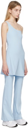 Girlfriend Collective Blue Bianca Minidress