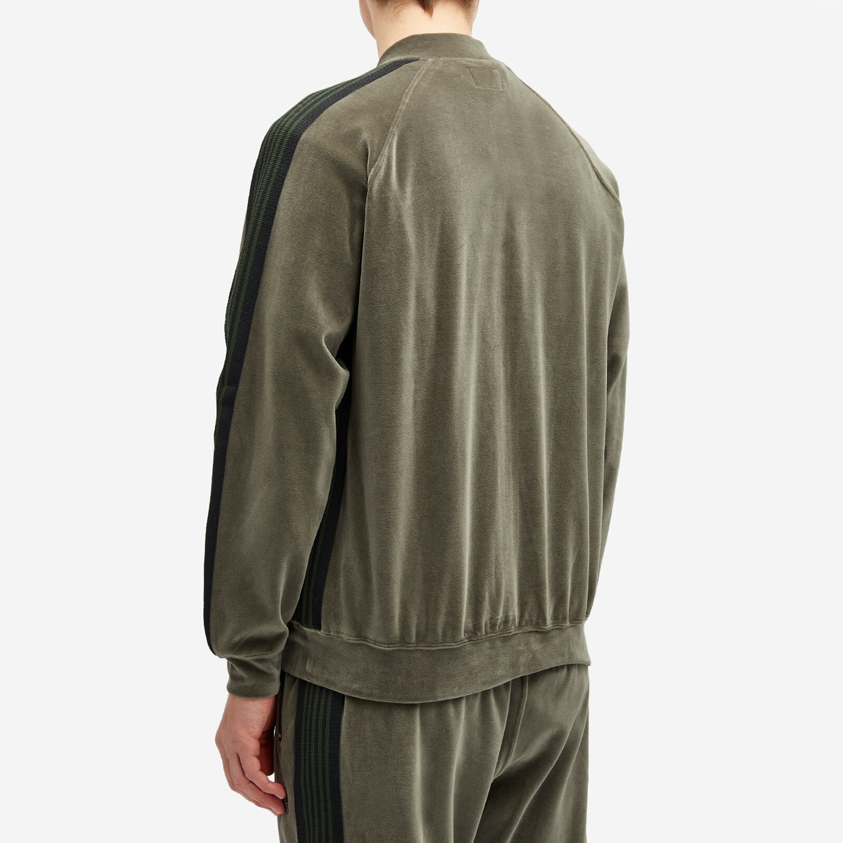 Needles Poly Smooth Track Jacket 'Olive'