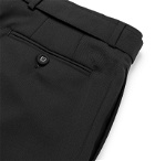 Officine Generale - Black Hugo Tapered Belted Wool Suit Trousers - Black