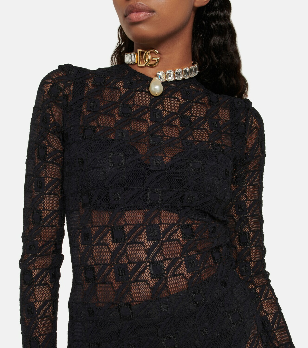 Dolce&Gabbana Lace jumpsuit Dolce & Gabbana