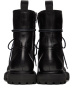 Officine Creative Black Eventual 019 Boots