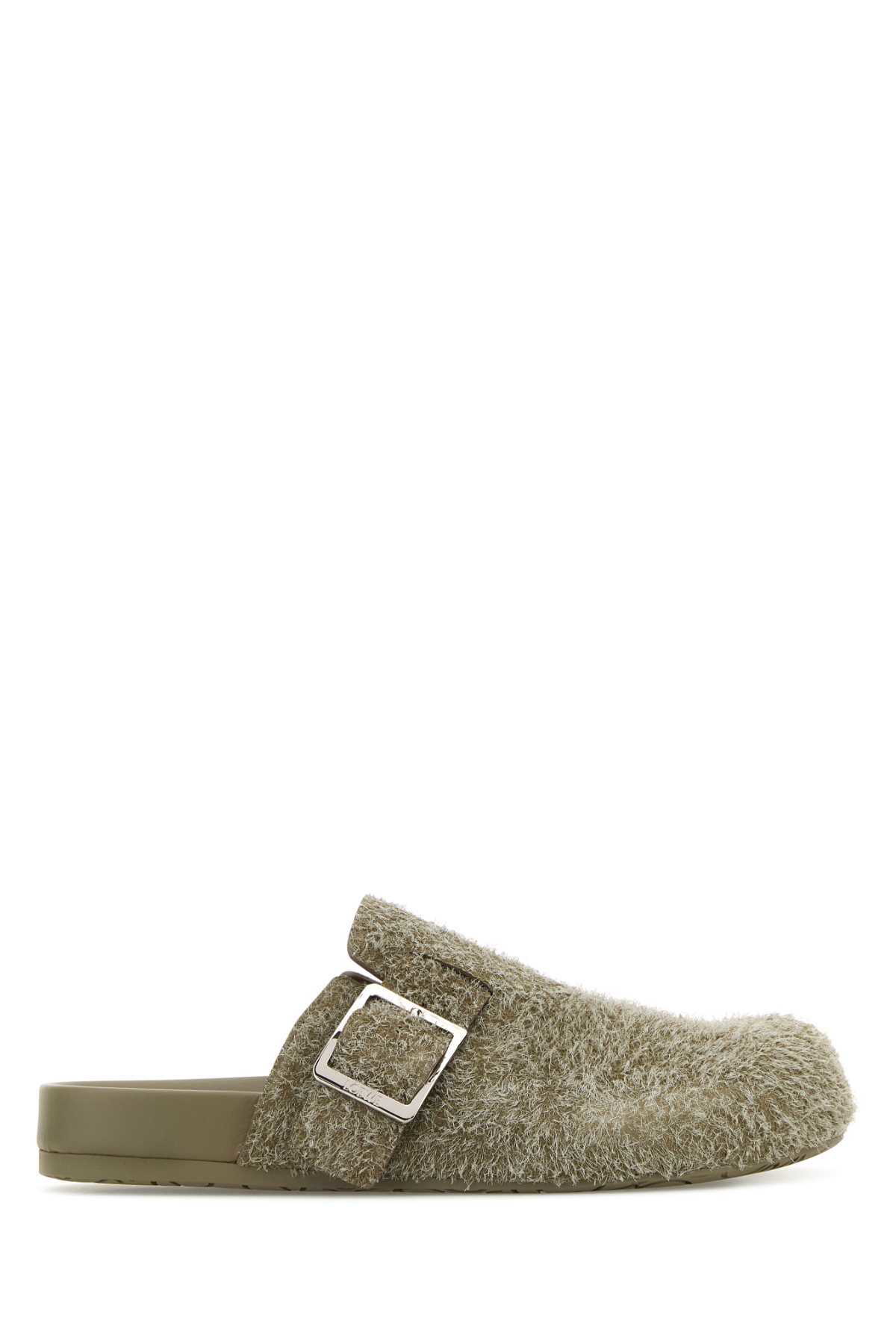 サンダル LOEWE Fluo Pink Eco Shearling Slippers Loewe Fluo Pink Eco Shearling Slippers Loewe