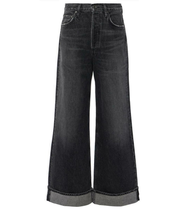 Photo: Agolde Dame high-rise wide-leg jeans