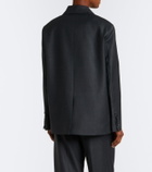 Loulou de Saison Donau double-breasted virgin wool blazer
