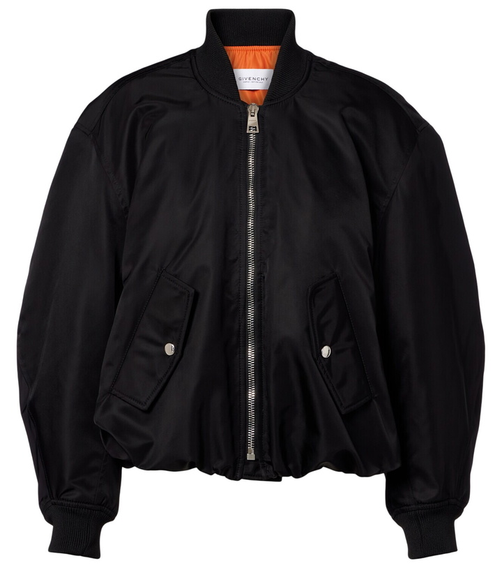 Photo: Givenchy Cropped bomber jacket