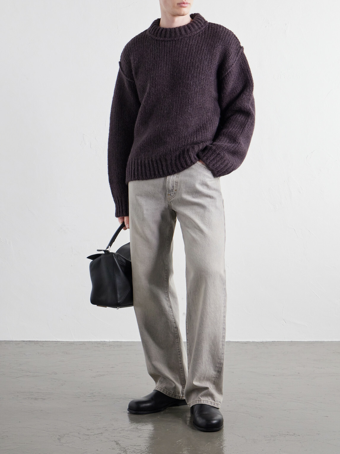 Our Legacy - Wool and Alpaca-Blend Sweater - Brown
