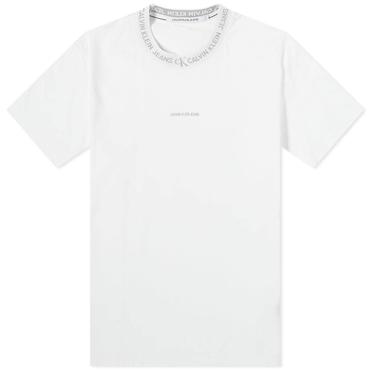 Photo: Calvin Klein Logo Jacquard Tee