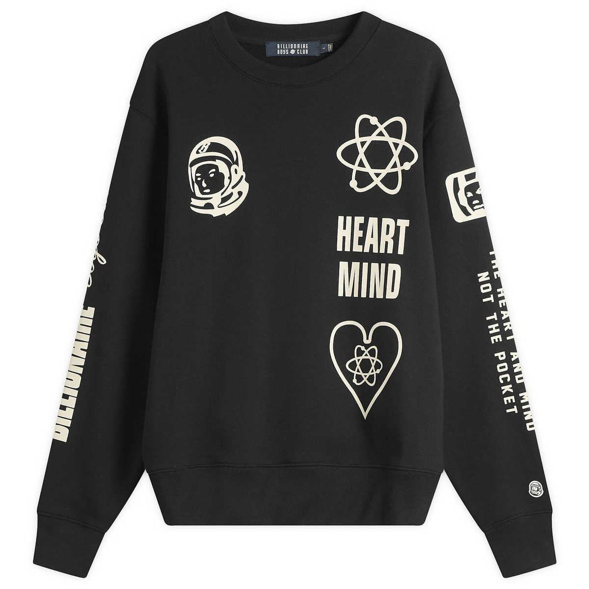 Billionaire Boys Club Men's Multi Print Sweatshirt in Black
