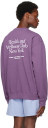 Sporty & Rich Purple 'HWCNY' Sweatshirt