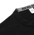 Berluti - Cashmere and Mulberry Silk-Blend Sweater - Black