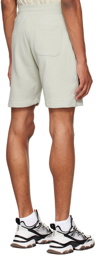 John Elliott Green Crimson Shorts