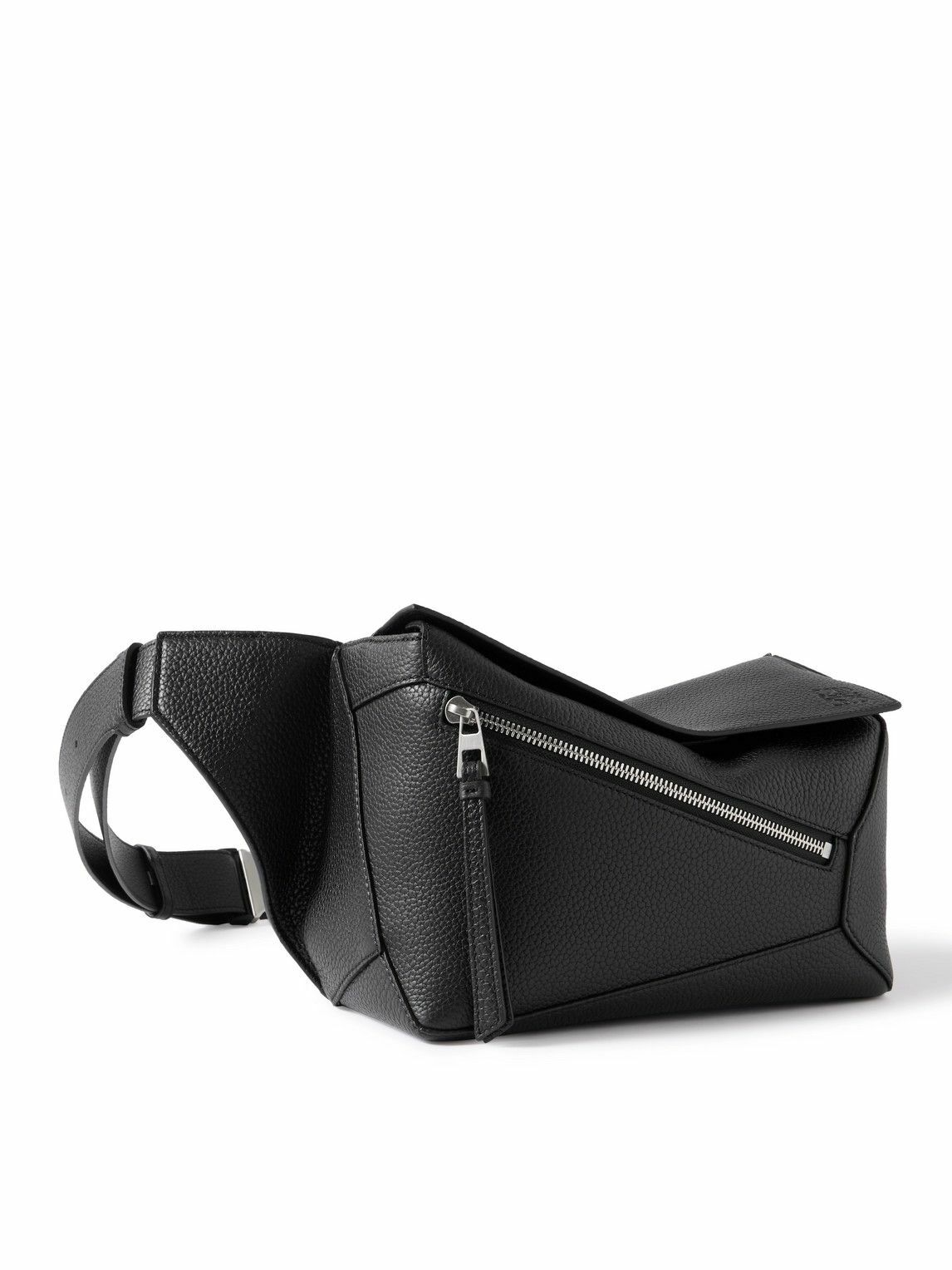 LOEWE - Puzzle Edge Small Full-Grain Leather Belt Bag