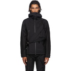 The Viridi-anne Black Wool Pouch Mountain Parka