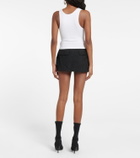 Wardrobe.NYC - Ribbed-knit cotton-blend tank top