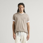 END. Worn Established T-shirt in Khaki