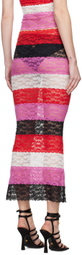 Sinead Gorey Multicolor Paneled Maxi Skirt