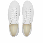 Common Projects Men's Tournament Low Classic Canvas Sneakers in White