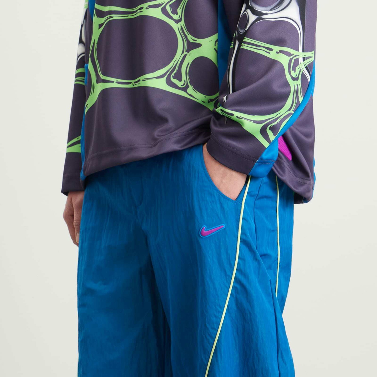 Nike Men's Project F.R.O.G. Tobi Pant in Brilliant Blue/Vivid Purple