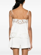 ZIMMERMANN - Lace Trimmed Linen Top