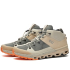 ON Men's Cloudtrax Sensa Sneakers in Sand/Flame