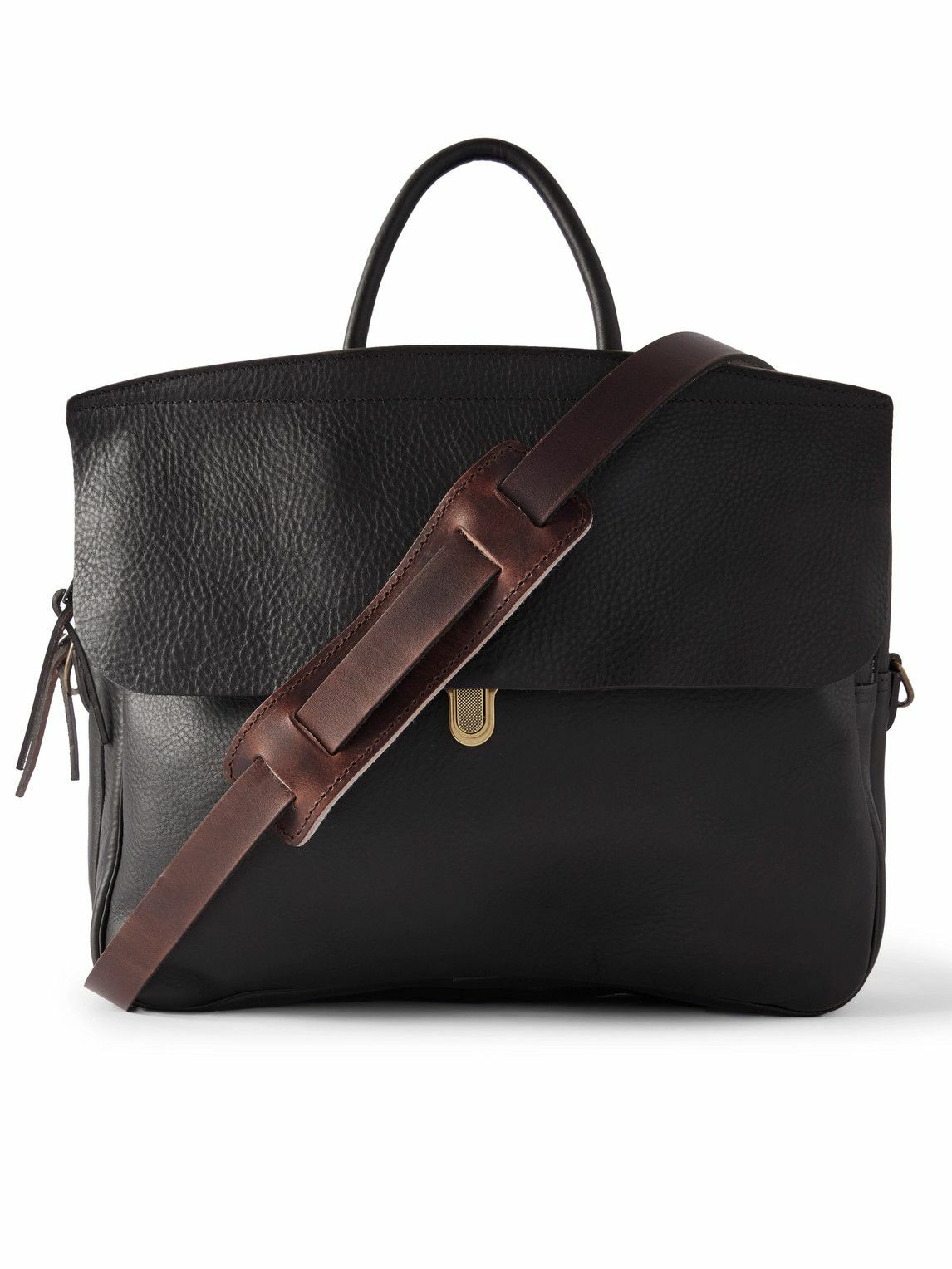 Bleu de Chauffe - Zeppo Full-Grain Leather Briefcase