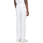 Boss White Stanino Trousers