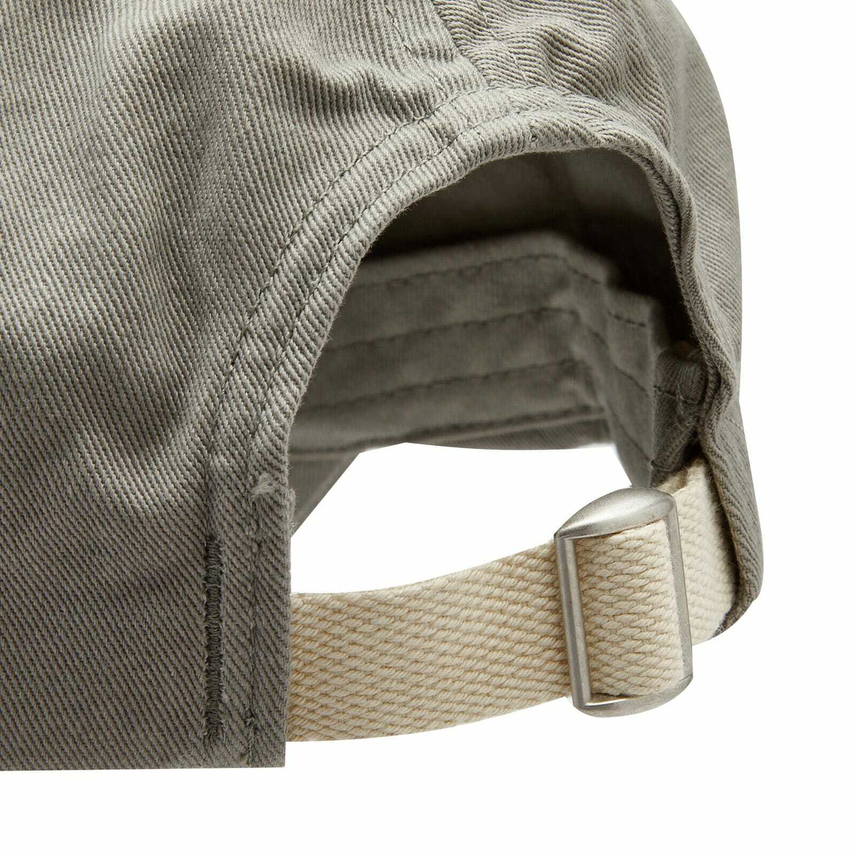 Acne Studios Women's Carli Twill Cap in Grey/Khaki Acne Studios