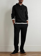 Brunello Cucinelli - Cotton-Blend Jersey Hoodie - Black