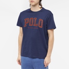Polo Ralph Lauren Men's Polo College Logo T-Shirt in Cruise Navy