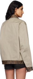 MISBHV Beige Sunburn Work Jacket