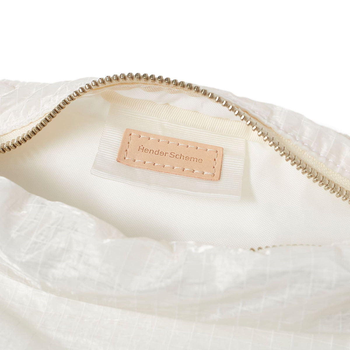 Hender Scheme Overdyed Cross Body Bag - Small in Ivory