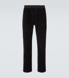 Saint Laurent Cotton velvet sweatpants
